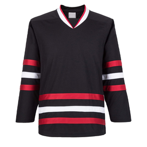 ชุดเสื้อกีฬาฮอกกี้น้ำแข็งสำหรับผู้ชายเครื่องแบบเย็บปักตามสั่ง - Product Image 1