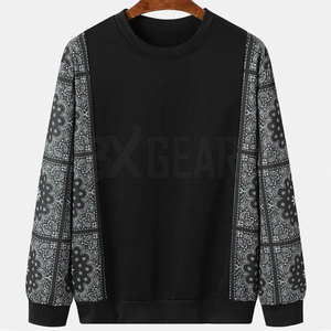 Sudadera informal con estampado de nuevo diseño para hombre, cómoda y elegante, perfecta para uso en exteriores y looks casuales diarios - Product Image 1