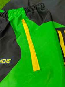 Pantalones cortos cortavientos de tela de nailon y poliéster personalizados, pantalones cortos de nailon con malla interior para hombre con estampado de sublimación de verano - Product Image 6