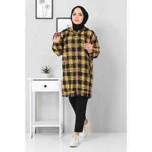 Sweat-shirt imprimé à capuche onlu, manteaux, vestes et trench-coats modestes - Product Image 1