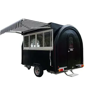 Quality Custom small standard concession food trucks mobile food trailer