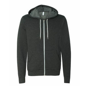 Extra Soft Organic Cotton Unisex Zipper <b>Hoodie</b> Athletic Heather Plain Women <b>Men</b> <b>Thick</b> <b>Hoodie</b> Softstyle Premium Zip up <b>Hoodie</b> - Product Image 1