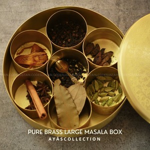 Handmade <b>Wooden</b> <b>Spice</b> Masala Box High Quality <b>Wooden</b> Kitchen <b>Spice</b> <b>Rack</b> Container Box Home Storage for Salt <b>Spices</b> - Product Image 3