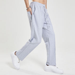 Pantalones de chándal de corte holgado relajado para hombre, pantalones de chándal de alta calidad, pantalones de chándal de pierna ancha personalizados - Product Image 6