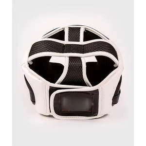 Protectores de cabeza de boxeo de entrenamiento profesional Unisex protección de cabeza de artes marciales de cuero de alta calidad cascos de boxeo con logotipo personalizado - Product Image 5