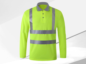 Camisetas de Manga Larga con Logotipo Personalizado, Material Reflectante, Ropa de Trabajo de Seguridad, Camiseta de Seguridad Reflectante para Hombre - Product Image 3