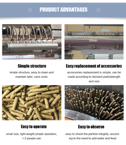 Ligne de production complète d'aliments pour volailles, usine de granulés d'aliments pour animaux de ferme, usine de granulés d'aliments à matrice annulaire - Product Image 4