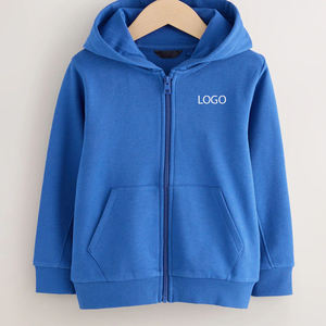 Sweat-shirts unisexe de haute qualité pour garçons, avec poches latérales, fermeture éclair, manches longues et capuche, pour les acheteurs en gros. - Product Image 1