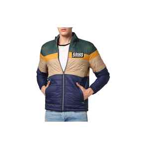 GAA Veste rembourrée sur mesure pour les écoles Clubs Production Pakistan Quantités en vrac Matériau imperméable Col montant Fermeture éclair - Product Image 6