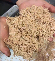 Machine à faire des feuilles de viande de porc séchées la plus populaire, machine à déchiqueter le poulet, machine à déchiqueter la viande de poulet en sachets