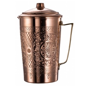 Top On-Demand Pure Copper Designer Mule Mug con mango Estándar Calidad más demandada Respetuoso con el medio ambiente - Product Image 1