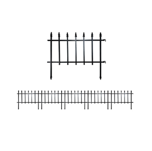 Recinzione Decorativa in Metallo per Giardino ARIFARO, 46cm di Altezza x 56cm di Larghezza (5 Pannelli Totali 2,8m), Barriera per Cani, Recinzione da Giardino Prodotta in Cina - Product Image 5