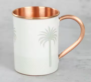 Modern Design Best Quality Pure Copper Latest Russian Copper <b>Mug</b> With Brass Handle by Crescent Crafts - Product Image 4