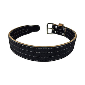 เข็มขัดออกกำลังกายเข็มขัดยกน้ำหนักสีดำ2024สำหรับยิมเข็มขัดยกน้ำหนัก - Product Image 1