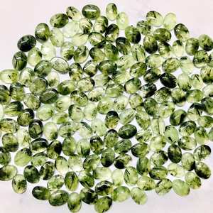 Lote de cabujón de jaspe Unakite Natural de 20 piezas, piedras preciosas pulidas para hacer joyas, 8x10mm-15x35mm - Product Image 6