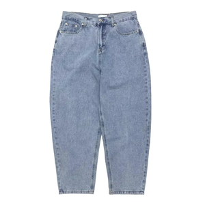 Jeans de Mezclilla Rectos con Botones para Hombre, Personalizados, de Invierno, 100% Algodón, Corte Holgado, Impermeables, Resistentes a la Decoloración - Product Image 2