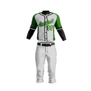 Nueva llegada ropa de entrenamiento de béisbol uniforme de Softball 100% poliéster sublimado uniforme de béisbol de los hombres - Product Image 5