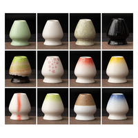Support pour fouet à thé en céramique et support pour brosse à thé matcha, style japonais, accessoires de cérémonie du thé Dehua, modèle FDF224530