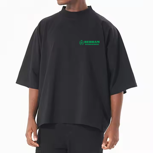 Camisetas de Hombre al por Mayor de Alta Calidad con Impresión de Logotipo Personalizado, Cuello Redondo, Manga Corta, Talla Grande, Ecológicas - Product Image 6