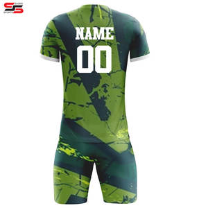 ชุดกีฬาฟุตบอลสำหรับผู้ชายชุดกีฬาฟุตบอลชุดกีฬาสำหรับผู้ชายชุดฟุตบอลดีไซน์แบบซับลิเมชันใหม่ - Product Image 6