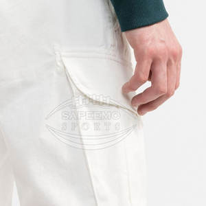 Shorts cargo pour homme 100% coton - Design streetwear tendance, tissu respirant et extensible - Product Image 6