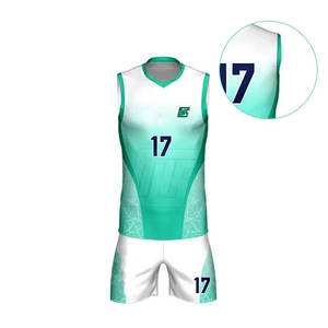 ชุดวอลเลย์บอลทีมพร้อมโลโก้แบบกำหนดเองและผ้าเนื้อนุ่ม ชุดวอลเลย์บอลชายสำหรับการใช้งานระยะยาว - Product Image 6