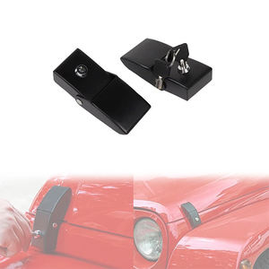 Accesorios <span class=keywords><strong>LUMA</strong></span> 4x4 Nueva cerradura de repuesto para capó de motor para Jeep Wrangler JL Gladiator JT 2018 + - Product Image 1