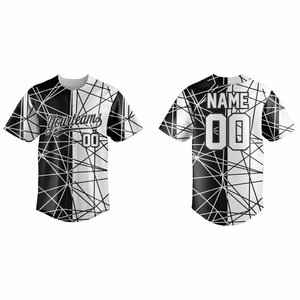 Custom <b>Baseball</b> Team Jerseys Uniforms Player Name Number Sublimation Embroidery Printing Tackle Twill Breathable Plus Size - Product Image 1