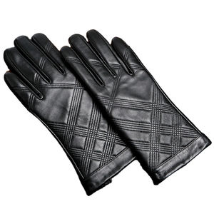 Vente chaude 2024 gants de mode en cuir pour femmes couleur avec des gants en cuir de vachette - Product Image 4