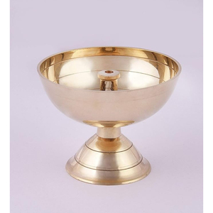 Venta al por mayor hogar decorativo Diya latón Akhand Diya para Pooja y Diwali decoración mesa de latón Diya en precio atractivo - Product Image 4