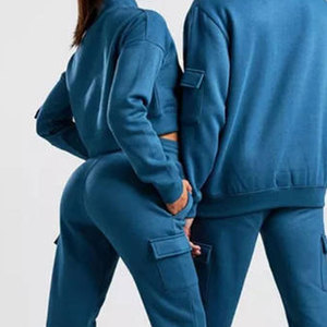 Survêtement unisexe de qualité supérieure, couleur unie, bonne qualité, au meilleur prix - Product Image 6