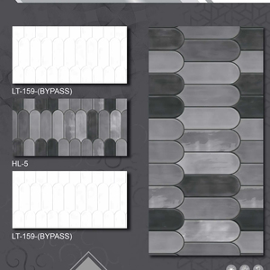 Style moderne 300x600mm finition brillante carreaux de mur/sol de métro épaisseur 9mm intérieur poli de haute qualité utilisé en Inde - Product Image 1