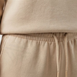 Ensemble de survêtement en coton personnalisé, tendance, pour l'entraînement, le jogging, vêtements de rue pour femmes, couleur personnalisée, tenue de sport pour la salle de sport - Product Image 5