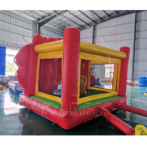 Castillo Inflable Comercial de PVC para Fiestas al Aire Libre, Trampolín con Tobogán para Niños con Capacidad de 300-500 kg - Product Image 4