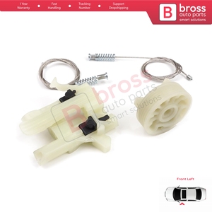 BWR5231ชุดซ่อมกระจกหน้าต่างไฟฟ้าด้านหน้าซ้ายสำหรับ500 2007ประตู2/3แฮทช์แบ็คคาบริโอเปิดประทุน68070267AD - Product Image 4