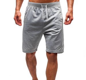 Shorts de sport décontractés pour hommes 6XL, taille mi-haute, en coton respirant, avec poches, couleur unie, pour la plage, le fitness, les activités de plein air, le quotidien, écologiques - Product Image 6