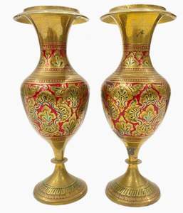 Design vintage fait à la main graver Design Home Decor Pot de fleur pour la décoration à bas prix. - Product Image 5