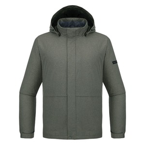 Men's Contramelange Thermo Padded Polyester/Cotton <b>Jacket</b> P0000CSW - Product Image 1
