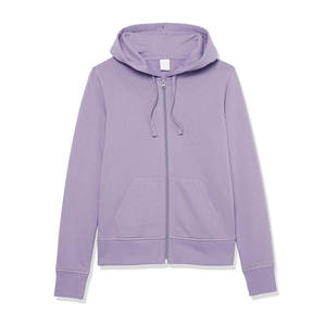 Vente en gros sweat à capuche décontracté à fermeture éclair pour femmes, élégant et confortable, à capuche avec fermeture éclair, sweat à capuche en polaire lourd de haute qualité - Product Image 6