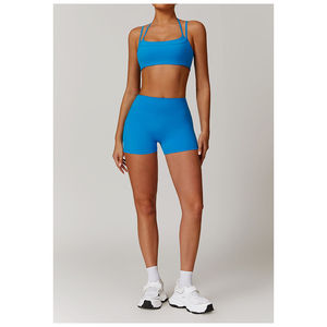 Conjunto Deportivo de Yoga de Otoño de 4 Piezas de Secado Rápido, Leggings de Fitness para Correr, a Prueba de Impactos, Cintura Alta, para Mujer, Ropa Deportiva para Gimnasio y Actividades al Aire Libre - Product Image 6