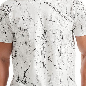 T-shirt pour homme imprimé par sublimation, haute qualité, impression intégrale, tissu doux, idéal pour la mode streetwear et les tenues décontractées - Product Image 5