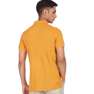 Camiseta Polo de alta calidad para hombre, estampado personalizado, algodón transpirable, sin costuras, elástica, manga corta, sólido, informal, de talla grande - Product Image 4