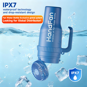 Quạt bình nước ngoài trời 2025 mẫu mới 1.18L, bình nước thời trang và di động, quà tặng quạt bình nước - Product Image 4