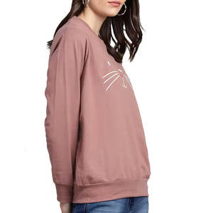 T-shirt à manches longues écologique au look chic pour femmes Nouvelle arrivée T-shirt à manches longues pour femmes pas cher - Product Image 5