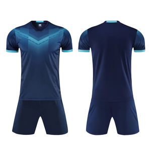 Camisetas de fútbol hechas a medida de poliéster de alta calidad, conjunto de equipo de fútbol, uniforme, camiseta de fútbol personalizada - Product Image 5