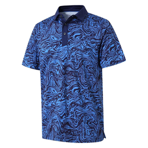 Polos informales de alta calidad OEM a precio de fábrica para hombre, Polo bordado transpirable de secado rápido a granel para Polo personalizado - Product Image 1