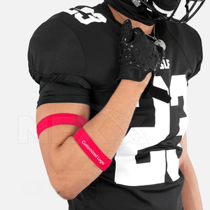 Bandes de biceps de football américain de vente directe d'usine bandes de biceps de football américain de couleur personnalisée - Product Image 2