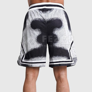 Pantalones cortos de gimnasio más vendidos de secado rápido hechos de poliéster Spandex Nuevo estilo Casual Patrón sólido - Product Image 2