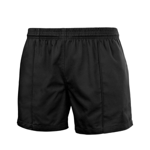 Short de Rugby professionnel personnalisé pour hommes, vêtement d'entraînement d'équipe de sport, taille élastique avec poches - Product Image 1