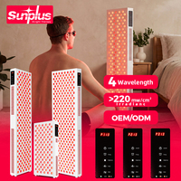 Appareil de thérapie économique et portable pour la repousse des cheveux, panneau de luminothérapie rouge horizontal, vente en gros depuis la Chine